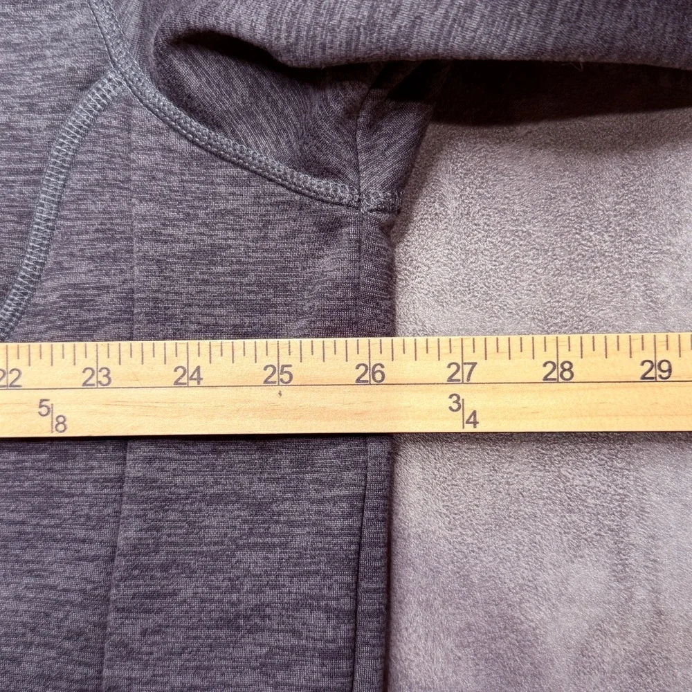 The North Face 1/4 Zip Pullover Mens XXL Gray Heather J.B. Hunt Logo Pockets
